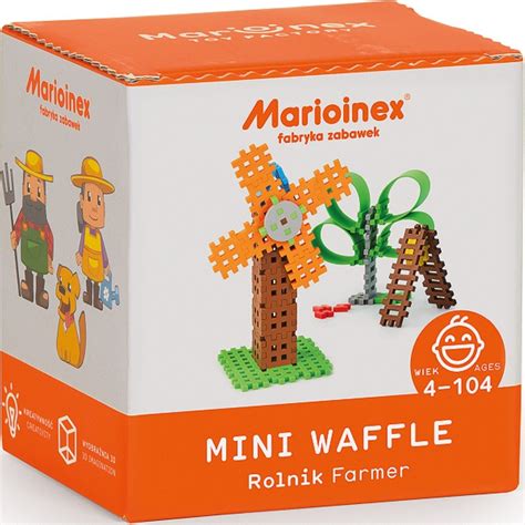 Klocki Konstrukcyjne El Mini Waffle Ma Y Rolnik Sklep Xk Pl