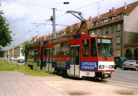 Котбус Tatra KT4DM 43 Фото Городской электротранспорт