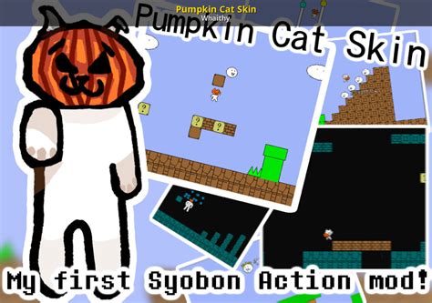 Pumpkin Cat Skin Syobon Action Mods