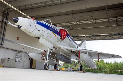 Aeroplano Del Avión De Combate De a 4 Skyhawk Fotografía editorial