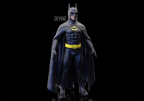 Batman 1989 Suit 3d Printable Files For Cosplay 3d Model 3d Printable