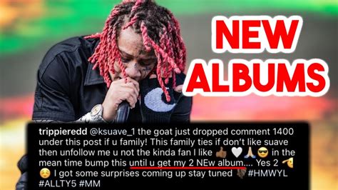 Trippie Redd 2 New Albums In 2023 👀🔥 Allty5 And Mansion Musik Youtube