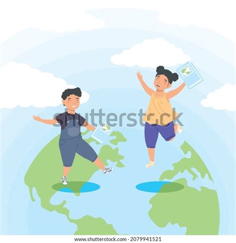 Geography Educational Poster Kids Stock Vector (Royalty Free ...