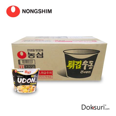 Nongshim Tempura Udon Big Bowl 111g Caja 16pza Doksuri