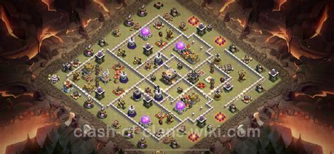 Best Anti Stars War Base Th With Link Hybrid Town Hall Level