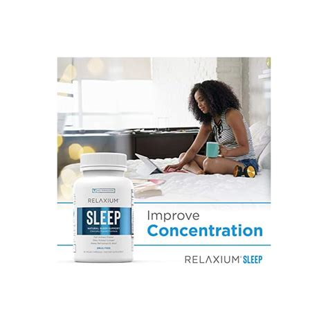 Relaxium Natural Sleep Aid | Non-Habit Forming | Sleep Supplement for ...