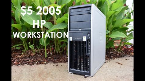 Garage Sale Finds 5 HP Xw4300 Workstation Computer Overview 2005