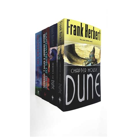 Dune Series 5 to 8 Book : 4 Books Collection Set (Heretics of Dune,Chapter House Dune,Hunters of ...