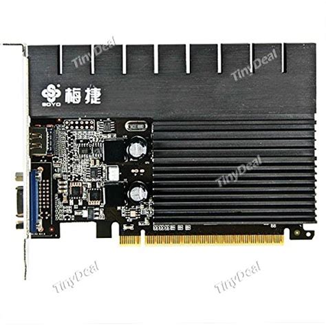 SOYO NVIDIA GT200 GeForce G210 GT218 589MHz GDDR3 1G PCI Express 2.0 16X Graphics Card Video ...