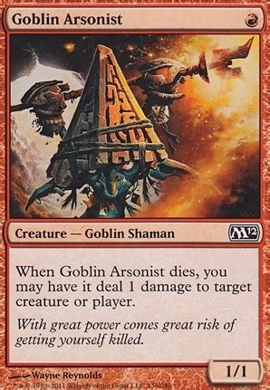 Goblin Arsonist 2012 Core Set Foil Modern Card Kingdom