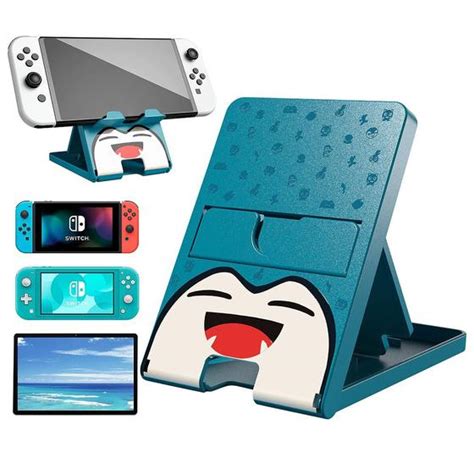 Suporte Nintendo Switch Lite Oled Snorlax Pok Mon Base Genchin