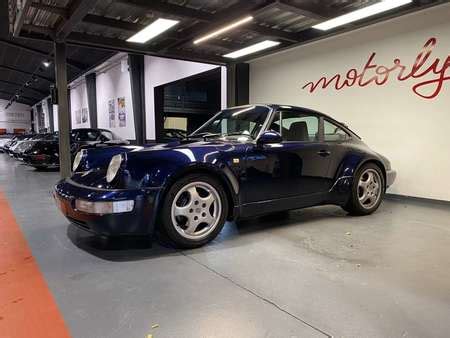 PORSCHE 911 964 porsche-964-carrera-4-turbo-look-usine Used - the parking