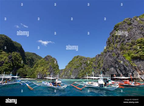 Boat tours, Palawan, Philippines Stock Photo - Alamy