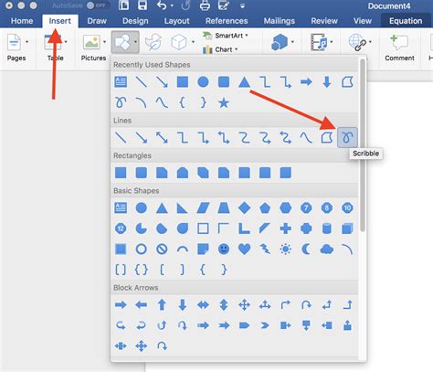 How To Draw In Microsoft Word In 2020