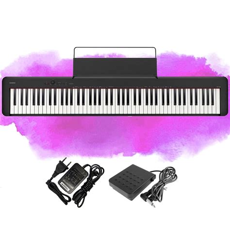 Piano Digital Casio Brasil Cdp S Teclas Preto Equivalente Cdp S