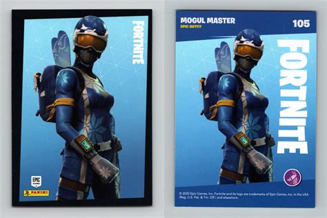 Mogul Master 105 Fortnite Reloaded 2020 Panini Epic Outfit Trading Card