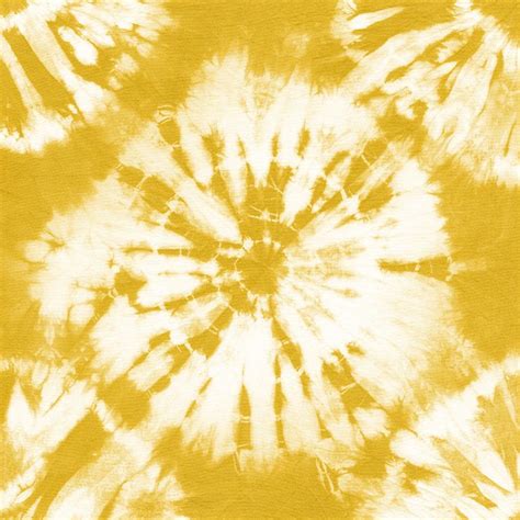 Yellow and White Circle Tie Dye Pattern Printed Backdrop - 15180 - Lightweight Cloth / 6'w x 8'h ...