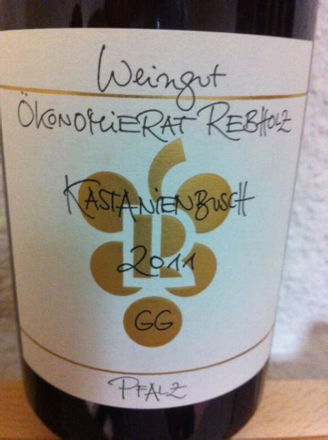 2011 Weingut Ökonomierat Rebholz Birkweiler Kastanienbusch Riesling