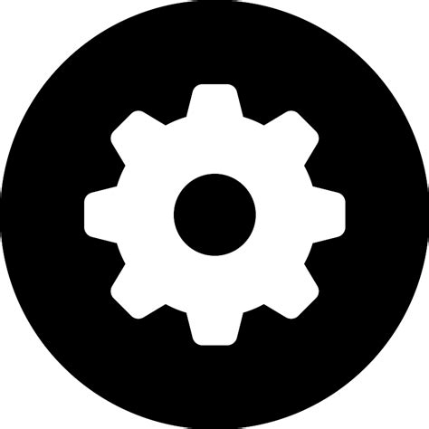 Settings Gear Setting Vector SVG Icon SVG Repo