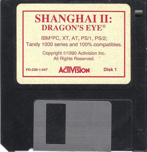 Shanghai Ii Dragon S Eye Cover Or Packaging Material Mobygames