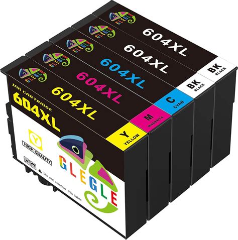 Greenjob 604XL Compatible Cartouche D Encre Pour Epson 604 XL Pour