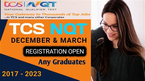 Tcs Nqt Latest Registration Open December March Edition