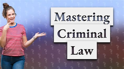 What Are The Most Frequently Asked Topics In Criminal Laws 8 Bar Subjects Youtube