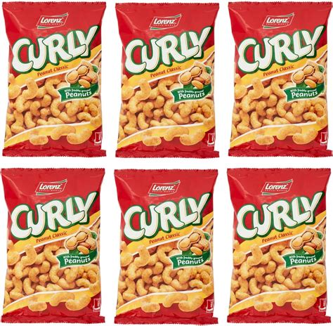 X Lorenz Curly Peanut Classic Classic Peanuts Salty Snack With Fresh