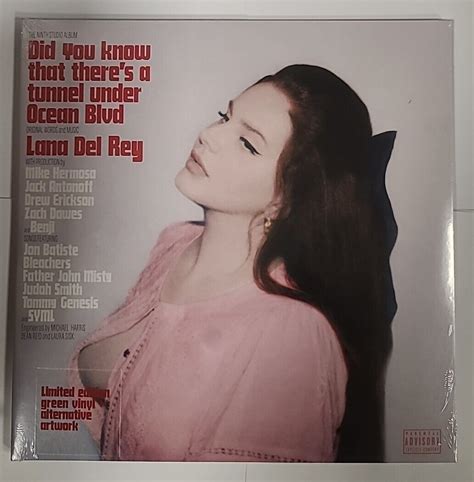 Lana Del Rey DID You Know That There S A Tunnel Under Ocean Blvd 2LP