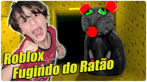 Roblox Como Fugir Do Rato Gigante Que Come Queijo No Roblox Cheese