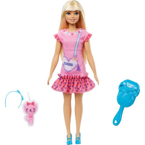 BARBIE MY FIRST BLONDE WITH KITTEN Popit Kingdom Malta S Coolest Toy Shop