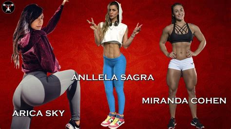 Anllela Sagra Vs Arica Sky Vs Miranda Cohen Music Workout Youtube