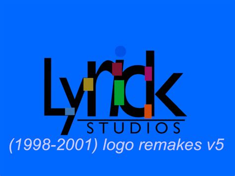 Lyrick Studios (1998-2001) logo remakes v5 by TiernanHopkins on DeviantArt