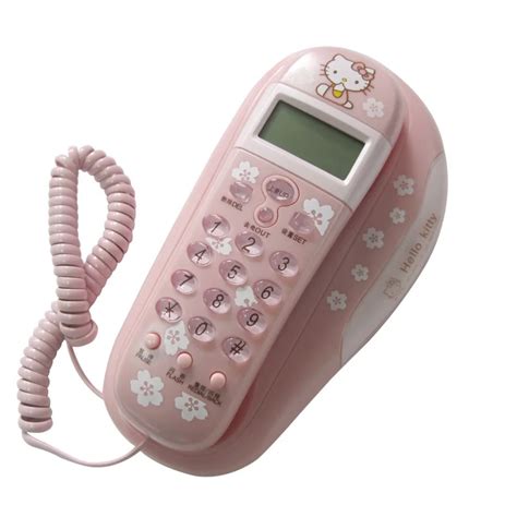 Hello Kitty Telephone With Caller Id Informacionpublicasvetgobgt