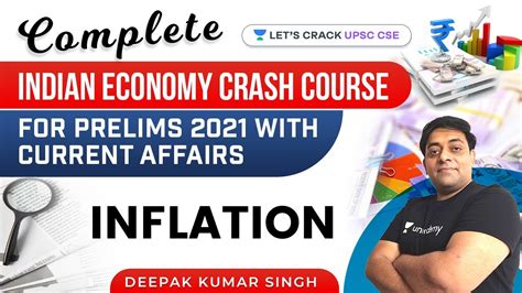 Indian Economy And Current Affairs Upsc Cse Prelims 2021 Inflation Youtube