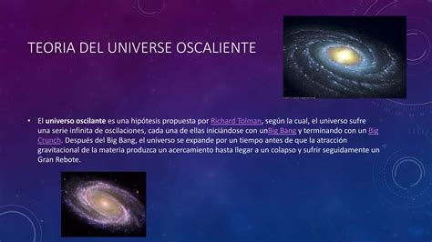 Teorias Del Origen De Universo D Ppt