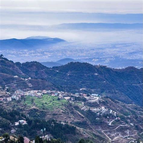 Dehradun View From Landour Mussoorie Pic By Sam Nickta Arushibhal