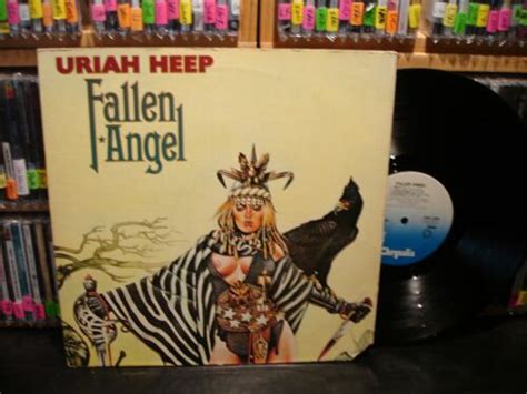 Uriah Heep Fallen Angel Vintage Lp Ebay