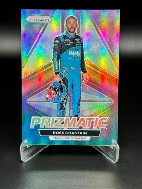 2023 PRIZM NASCAR RACING PRIZMATIC SILVER P9 ROSS CHASTAIN Free