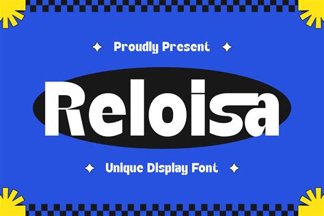 Reloisa Unique Display Font Typefactory Co