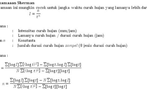 Contoh Perhitungan Curah Hujan Rencana Dengan Menggunakan Metode Iwai Otosection