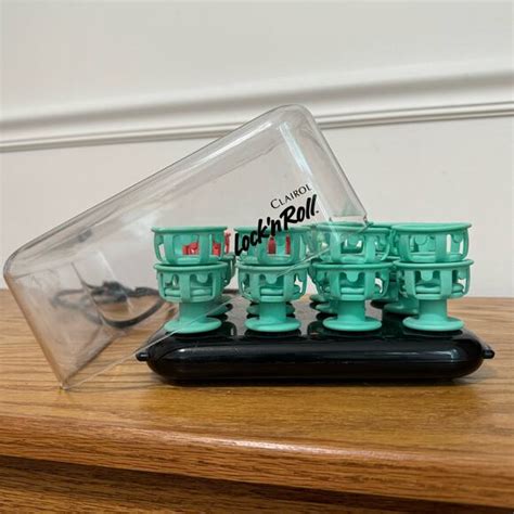 Clairol Hair Vintage Clairol Lock N Roll Hot Hair Rollers Curlers Pageants 24 Spoolies Bt