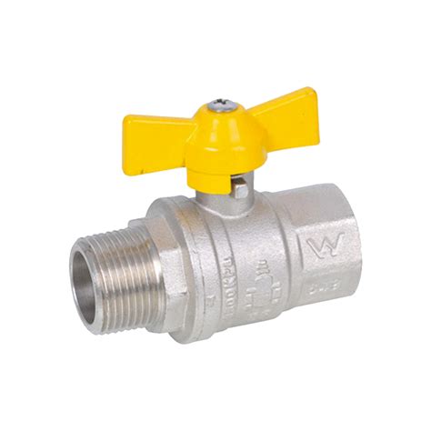 Gas Ball Valve M X F 15mm Plumbers Choice