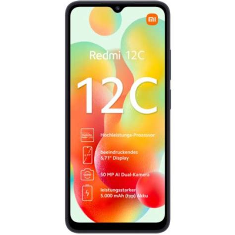 Xiaomi Redmi 12C 4/128Gb (синий) купить в Иваново дёшево. Низкая цена ...