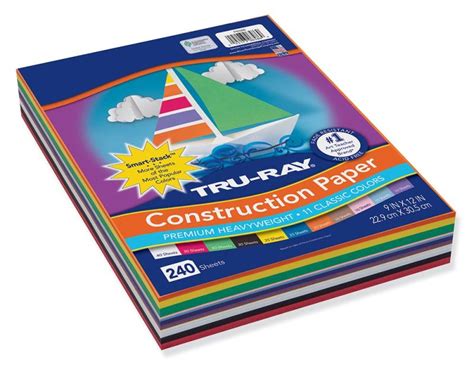 Construction Paper Smart Stack Tru Ray