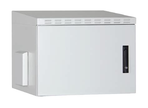 SAFEbox 9U 600x450 fali rack szekrény IP55 védettséggel kült