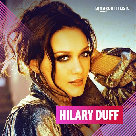 Hilary Duff on Amazon Music Unlimited