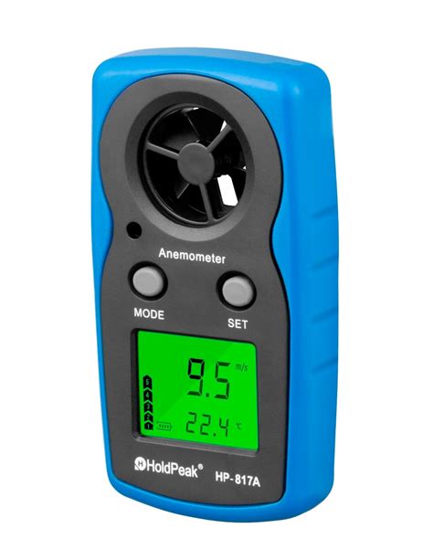 Holdpeak Hp A Handheld Digital Anemometer M S Lcd Wind Speed