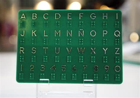 Braille É Universal - El braille, un alfabeto universal, será declarado este año Patrimonio ...