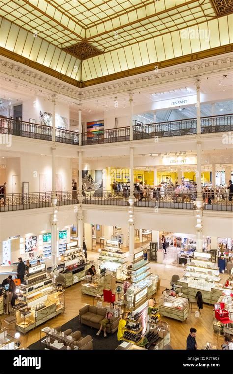 France Paris Le Bon Marche Store Stock Photo Alamy